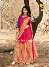 Pink Colour RajYog Mul Mul Sartin Designer Printed Soft Mal Mal Sartin Silk Casual Wear Saree 03 